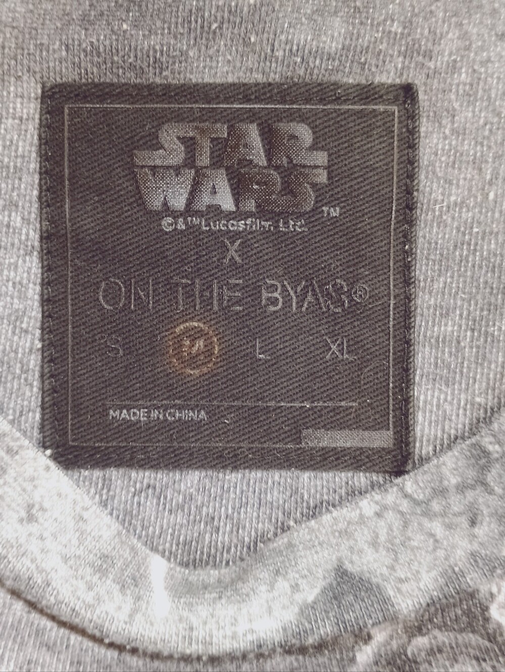 Star Wars Black and Gray Floral Crewneck Sweatshirt - Picture 3 of 7